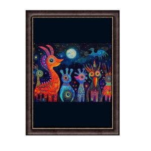 Alebrijes y colores Cuadro Arte
